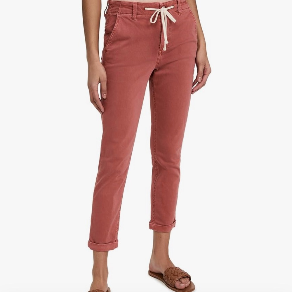 PAIGE Mauve Women's Pants Cropped